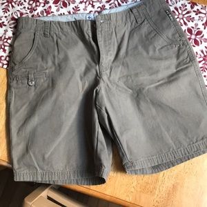 Columbia Army Green Shorts
